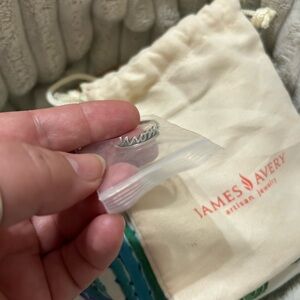 James Avery Silver 'Mom' Band